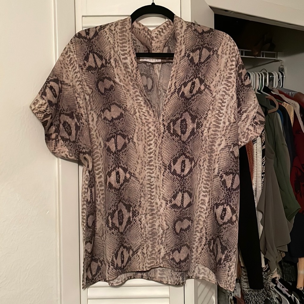 Karlie Snake Print Top
